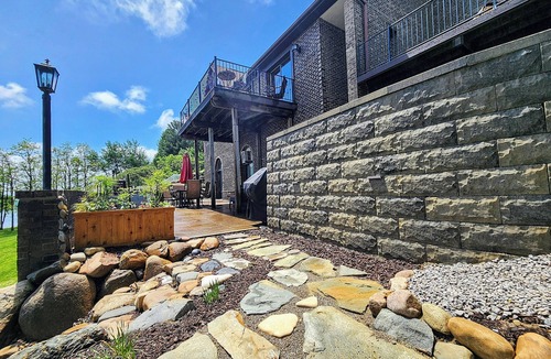 Port Sanilac House | Luxury Lake Huron Lakefront Home w/Indoor Pool, Spa & Game Room - Sleeps 20!