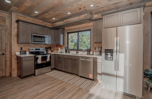 Sevierville Cabin | Luxury Smoky Mountain Cabin + Indoor Pool, Theater, Pickleball + Panoramic Views