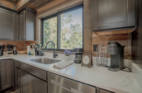 Sevierville Cabin | Luxury Smoky Mountain Cabin + Indoor Pool, Theater, Pickleball + Panoramic Views