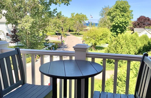 Mackinac Island Condo | Mackinac Island Condo MONTHLY RENTAL ONLY Condo has Great Lakes & Main St. views
