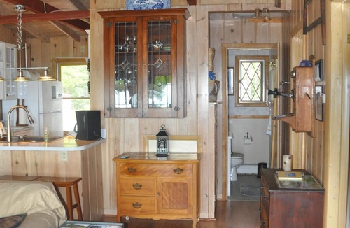 Mackinaw City Cottage | Memories: Classic updated Lake Michigan Knotty Pine Cottage on private beach