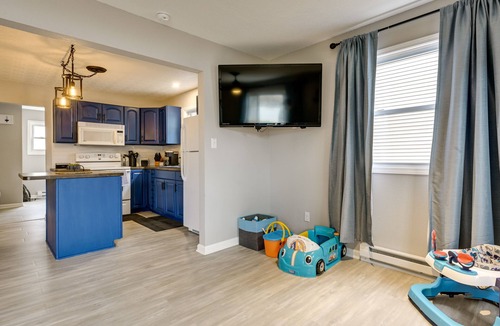 Harrison House | Michigan Vacation Rental - 9 Mi to Snow Snake!