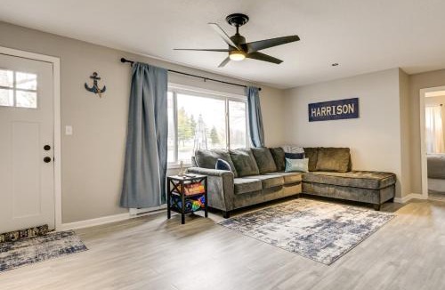 Harrison House | Michigan Vacation Rental - 9 Mi to Snow Snake!