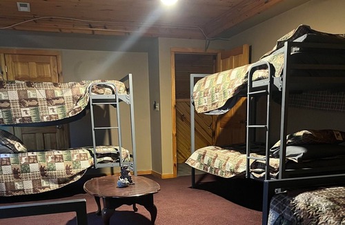 Dunbar House | Mining City Camp is secluded in the Kentucky woods.