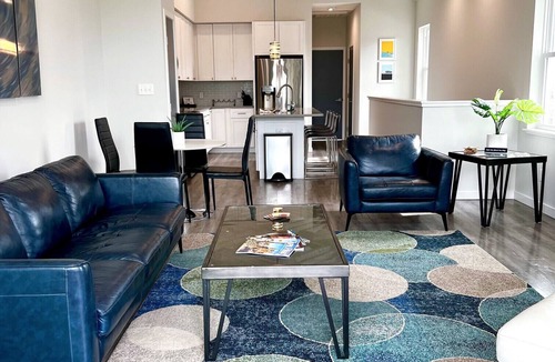 North Carolina Coast House | MODERN Beach Home! Dogs Welcome! 6 Passenger Golf Cart & Free Town of CB Parking
