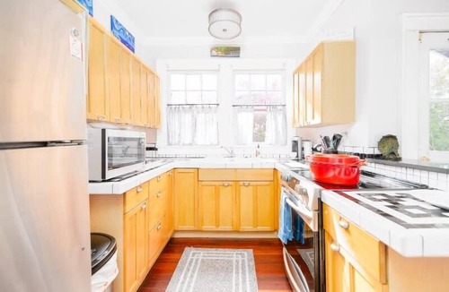 Wesley Heights House | Modern Bungalow Downtown Music & Wine Themed
