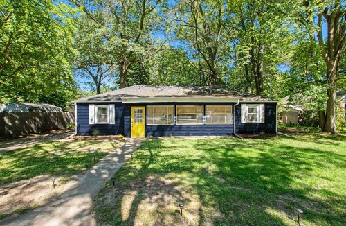 Norton Shores House | Modern Bungalow Home Near Lake Michigan & Parks