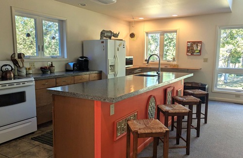 Grayling House | Modern house on the AuSable w/canoe & swimming access