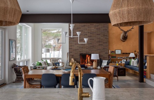 Leland House | Modern Leland Cottage on North Lake Leelanau Lakefront 3 bed 4 bath