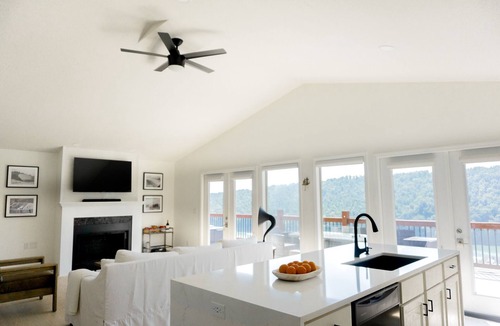 Hidden Springs House | Modern, Luxury, Lake House with a View (Covered Boat Slip w/Lift Included!)