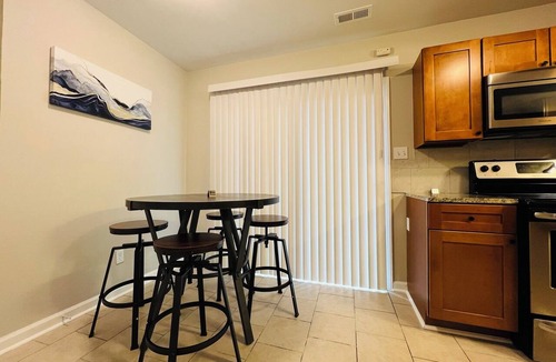 Gastonia Apartment | Modern Townhome w/Balcony Walk to FUSE Stadium