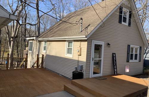 Gilbertsville House | Moors Resort location 3 Bedroom House w/Patio, Dock, & room for trailer parking