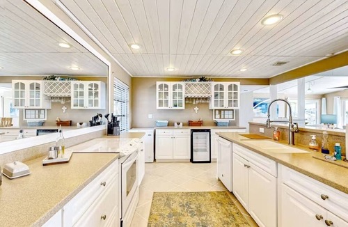 Edgewater House | Morgan Lake House: Clean and Open Floorplan with Stunning Views