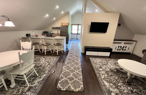 Maggie Valley Apartment | Mountain Getaway with Waterfall in The Heart of Maggie Valley.