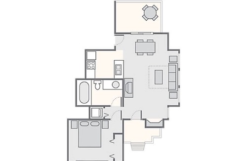 Gatlinburg Resort | MountainLoft Resort- 1 Bedroom, sleeps 4, close to Great Smoky Mountains NP