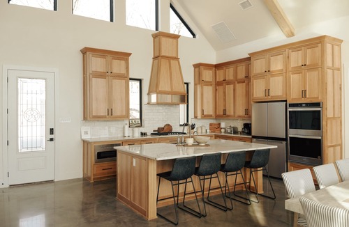 Dogwood House | NEW BUILD! Luxury Cabin on Lake Bob Sandlin w/Hot Tub and Private Dock!