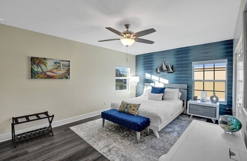 Delray Beach House | NEW Designer's Dream Delray Beach Oasis w/ Private Pool, Patio, close to Ave!