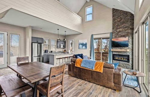 Sevierville Cabin | NEW Lake View Indoor Pool Sleeps 14 Hot Tub
