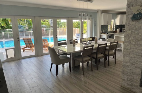 Dolphin Isles House | New listing! beach prop 2BR 2.5bth + flx room heated pool and wash/dryer. sleep6