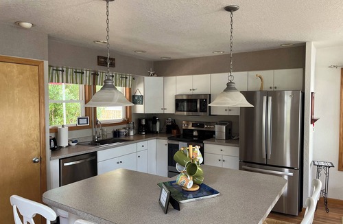 Colington Harbour Cottage | NEW LISTING: Breathtaking Waterfront Views w/Private Dock