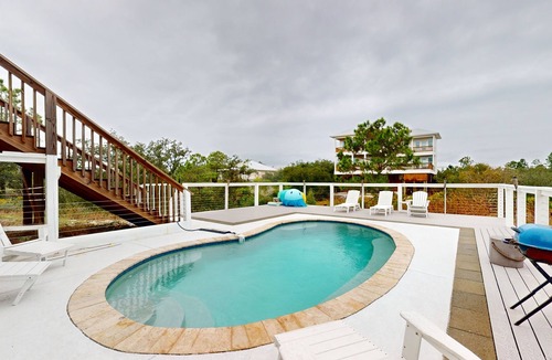 Surf Side Shores House | Newly-Built Coastal Oasis with Ocean Views, Deck, Central AC, & WiFi