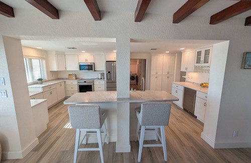 Englewood House | Newly Remodeled-Beachfront Home with Pool/Spa! Private Island Living on 1 Acre