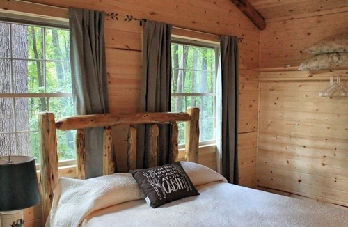 Boonville Cabin | North Carolina Private Vineyard Cabin - winery, honeymoon, hiking, fireplace