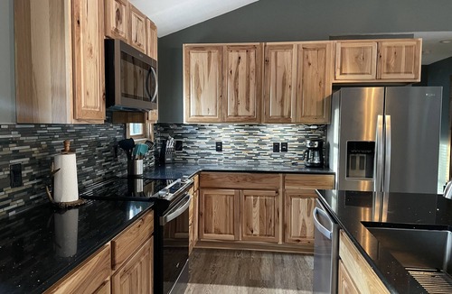 Elmira Cabin | Northern MI Log Cabin Inn–Hot Tub, Trails, Golf, Trails, Nature, Snowmobile, Ski