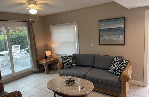 Melbourne Beach Villa | Ocean Front with Patio and Private Beach Access