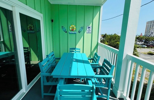 Myrtle Beach House | Ocean View Home 6 bed 3baths near boardwalk with private garage, Family Fun King