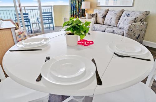 Crescent Beach Apartment | Oceanfront Bay Watch 1BR with Resort Amenities 1707