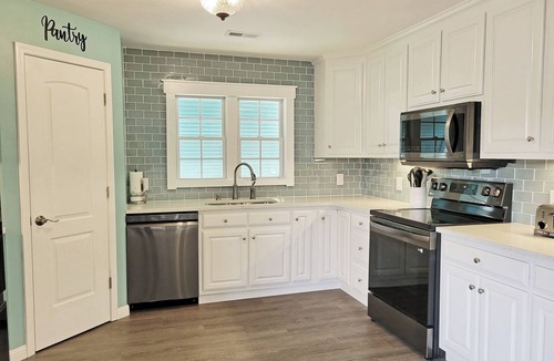 North Litchfield Beach House | Oceanfront House, Screen Porch, Boardwalk, Volleyball Sand Court, Game Room