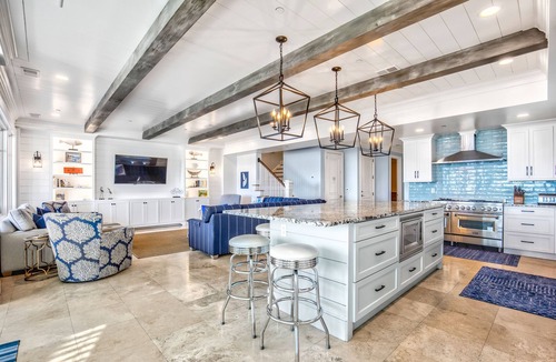North Forest Beach House | Oceanfront Estate - Pool, Hot Tub, Pool Table, Bonus Boat- Exclusive Location