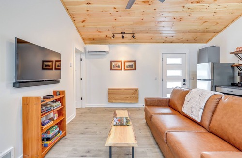 Paris House | On-Site Trails & Trout Stream! NW Michigan Escape