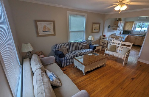 Charlevoix Cottage | Open, bright, pet-friendly cottage w/AC - walking distance to beaches & town!