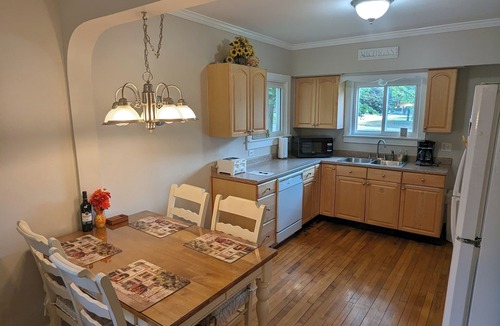 Charlevoix Cottage | Open, bright, pet-friendly cottage w/AC - walking distance to beaches & town!