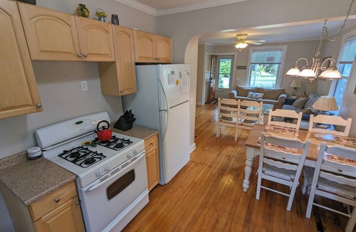 Charlevoix Cottage | Open, bright, pet-friendly cottage w/AC - walking distance to beaches & town!
