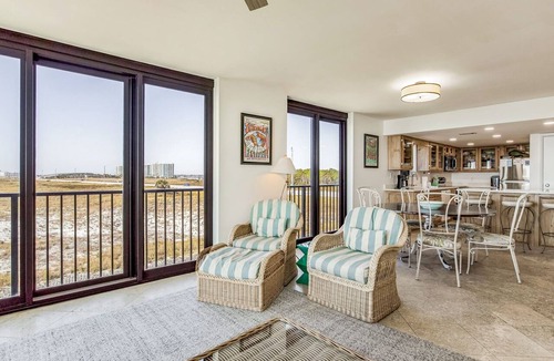Orange Beach East Condo | Orange Beach Gulf View 3BR Sleeps 11 Corner Sunset Pool Boat Slips