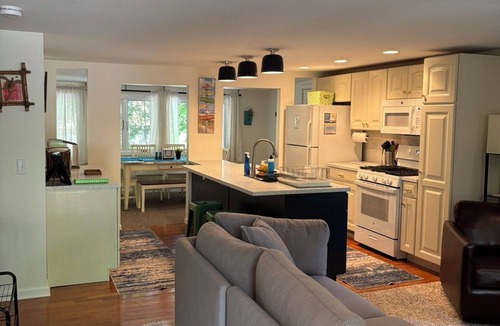 Frankfort Cottage | Our Outlet- Crystal Lake access on Outlet Bay/private street