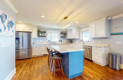 Lookout Mountain House | Overlook four states in this exquisite dog friendly home with pool