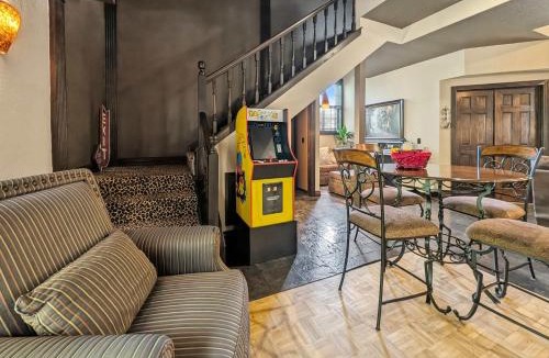 Elkins House | Ozark Mountain Retreat- Movie Theatre Dance Floor