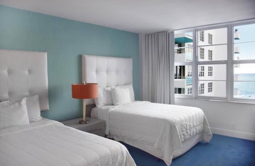 Mid Beach Hotel | Panoramic Partial Sea-View 2 BDR Suite with Balcony