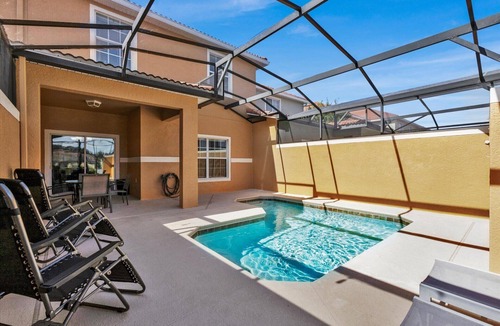 West Kissimmee House | Paradise Palms Resort 4 Bedroom Private Pool Townhome