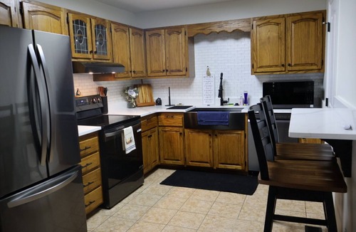 Whiteside House | Peaceful lake house retreat with hot tub, dock, and fire pit.