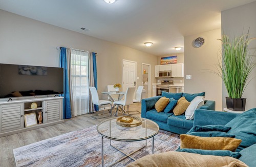 White Stone House | Peaceful Spartanburg Home Base, 6 Mi to Dtwn!