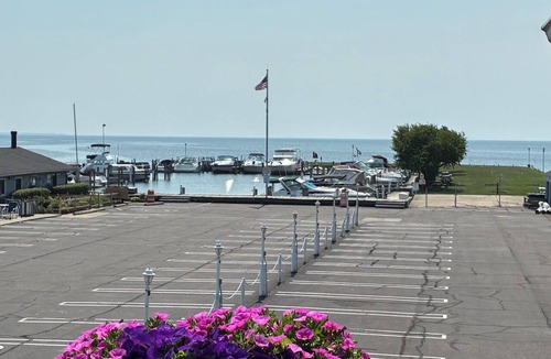 Harrison Township Apartment | Peaceful Waterfront End-Unit Loft. Fully Furnished. 2BR/2BA