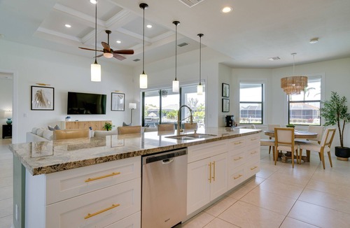 Trafalgar House | Pool & Gulf Access Canal: Chic Cape Coral Home!