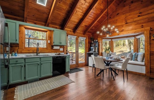 Sevierville Cabin | Privacy-Modern Updates-Hot Tub-Sevierville-Couples, Friends or Small Families