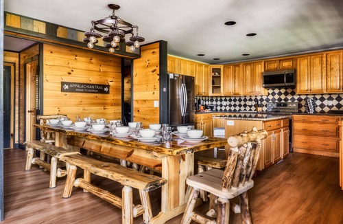 Sevierville Cabin | Private Heated Indoor Pool, Sleeps 34, Theater, Arcade, Flat Roads, Pets OK