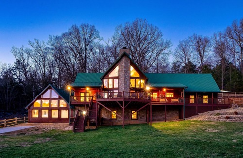 Sevierville Cabin | Private Heated Indoor Pool, Sleeps 34, Theater, Arcade, Flat Roads, Pets OK